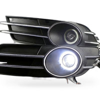 Fog Light Grille Frame with Lens Suitable for Audi A6L 2013-2015 Front - XQ1
