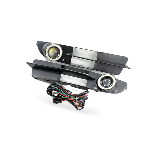 Fog Light Lens Kit Lower Grille Frame Suitable for BMW 5 Series E60 2004-2007