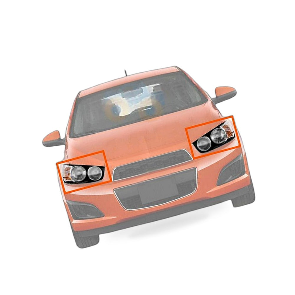 Headlight Bracket Left Suitable for Chevrolet Aveo Sonic 12-20 95976851 - BD2