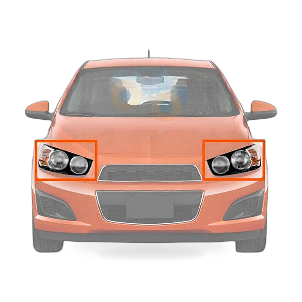 Headlight Bracket Left Suitable for Chevrolet Aveo Sonic 12-20 95976851 - ZT2