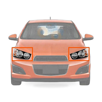 compare product Headlight Bracket Left Suitable for Chevrolet Aveo Sonic 12-20 95976851