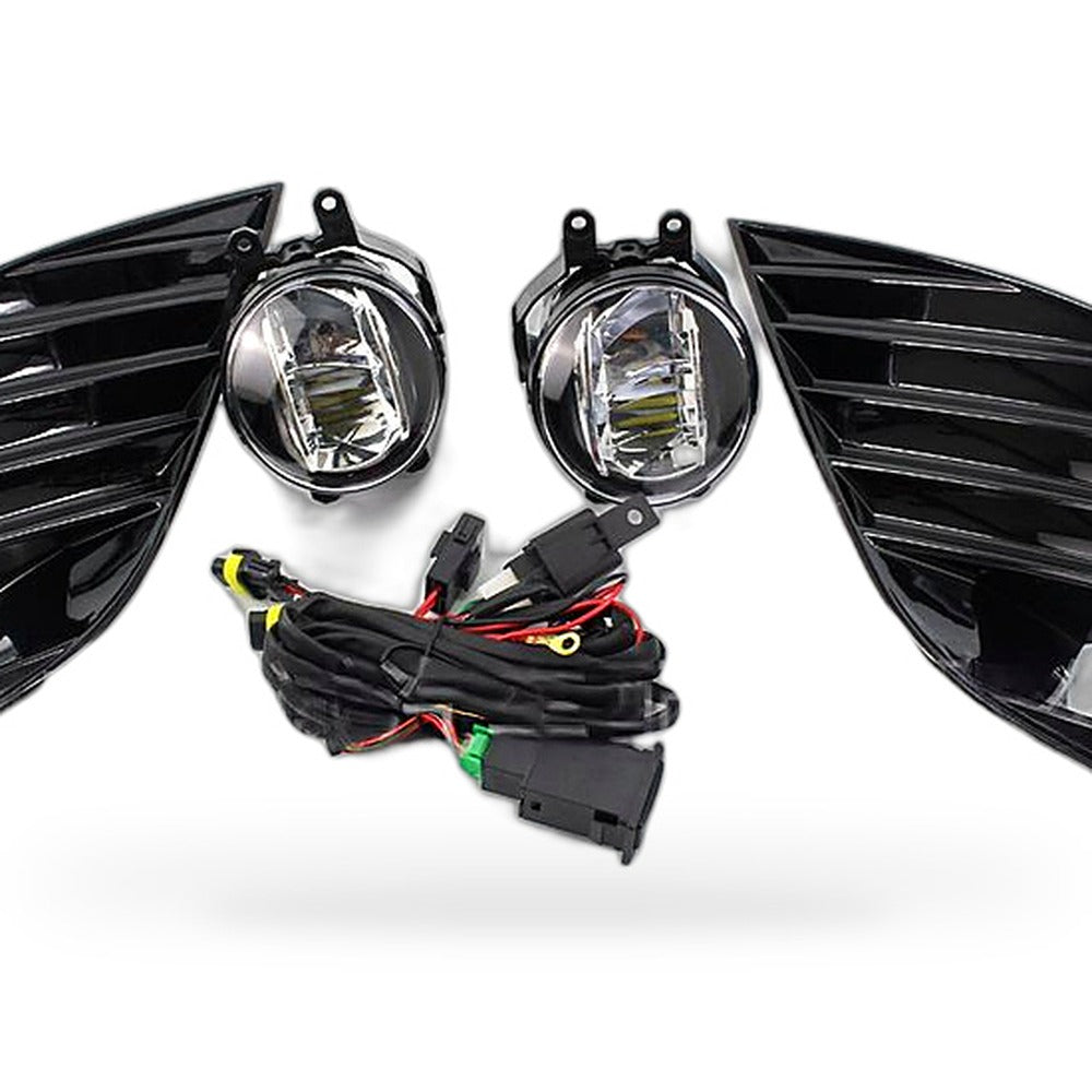 Front Bumper Fog Light Frame Grille Kit Suitable for Toyota Camry 18 - XQ1