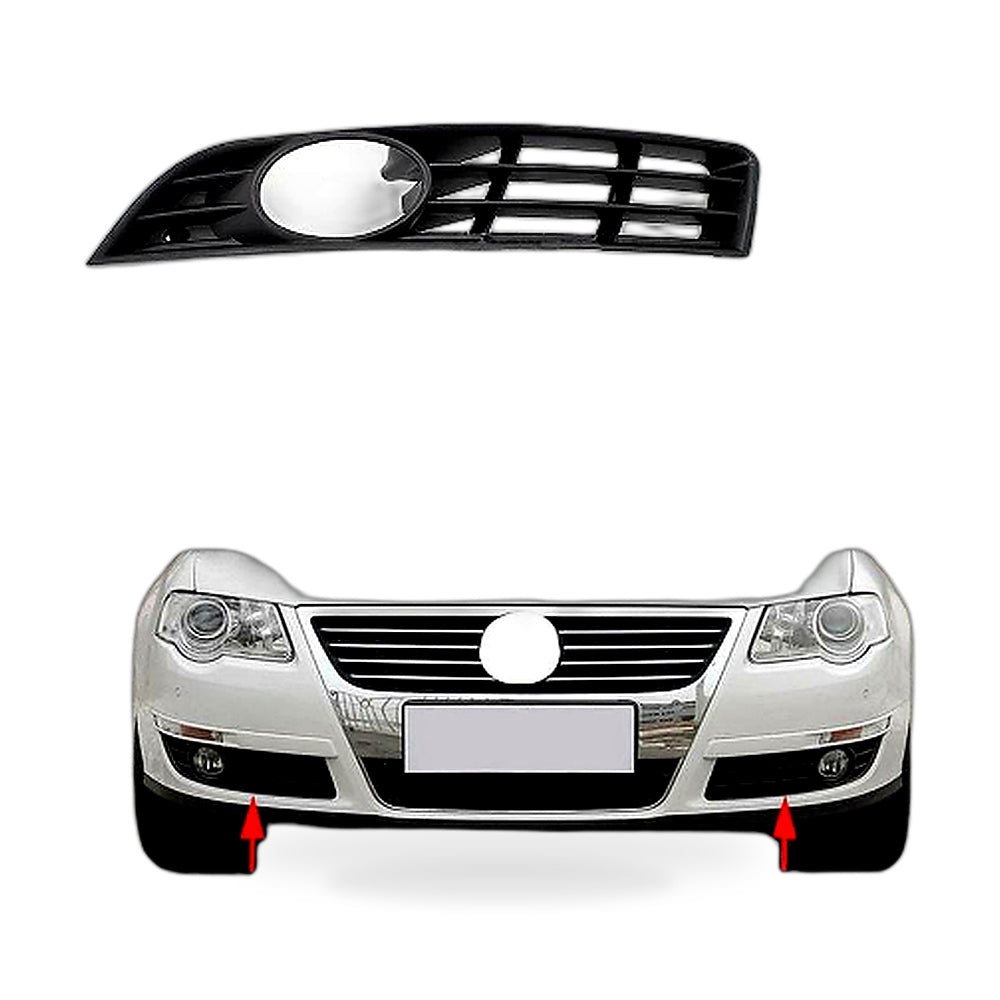 Front Fog Light Grille Right Suitable for VW Passat B6 Magotan 06-11 3C0853666A - ZT2