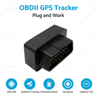 4G OBDII GPS Tracker Live Realtime Vehicle 3G Car OBD2 Tracking Device Locator