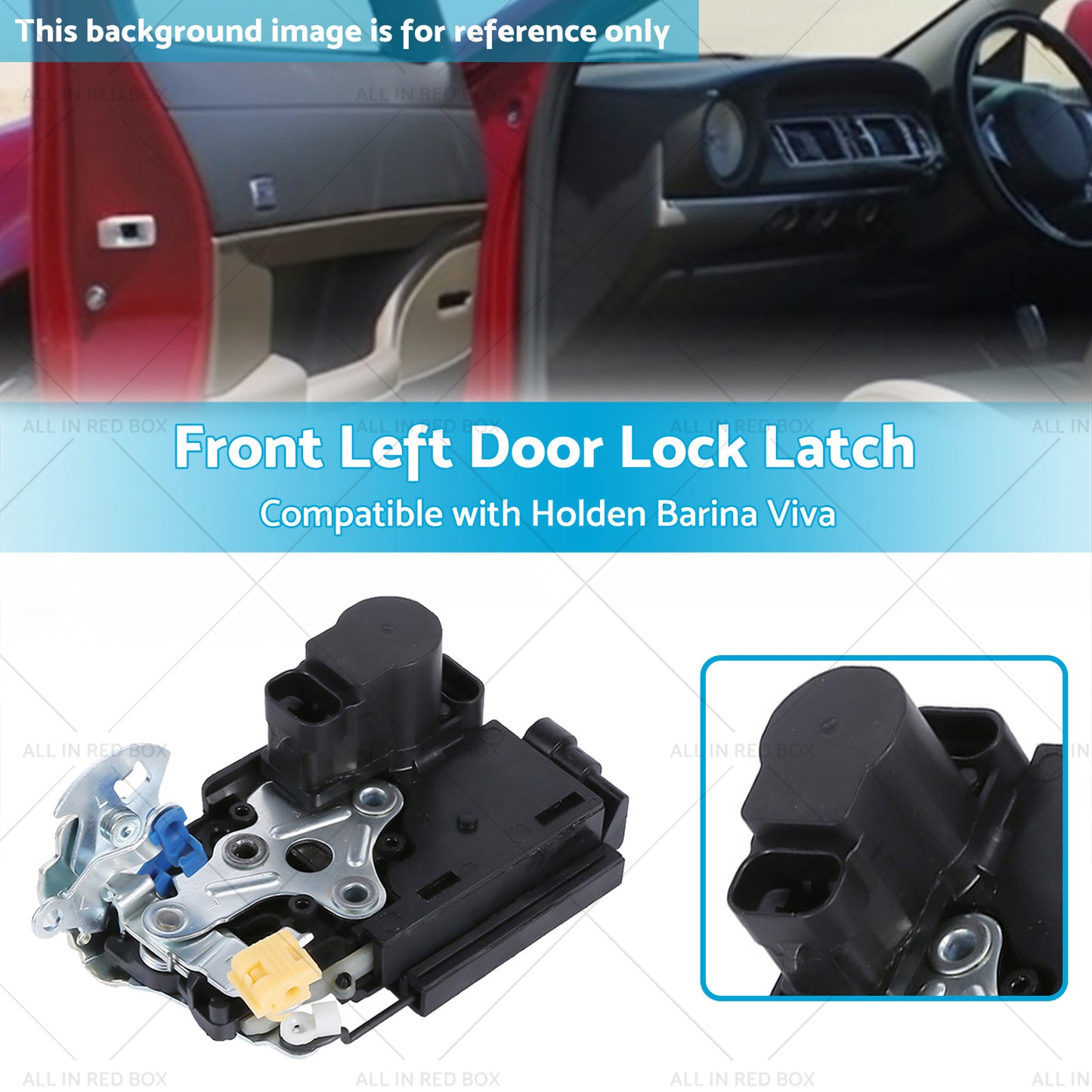 Front Left Door Lock Latch Suitable for Holden Barina 2005-2012 Viva 2005-2009