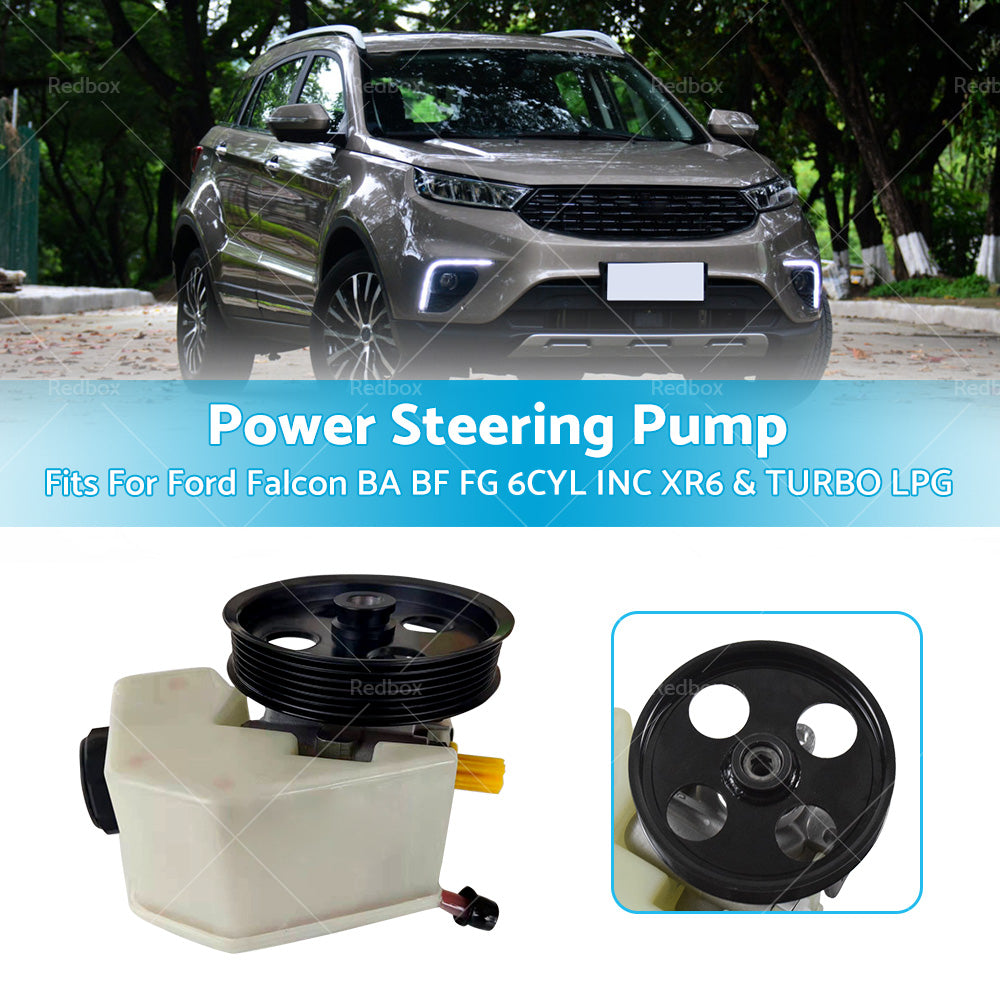 Power Steering Pump Suitable for Ford Falcon BA BF FG 6CYL INC XR6  and  TURBO LPG