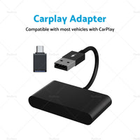 Auto Wireless Carplay Adapter Suitable For Android Most Vehicles with CarPlay