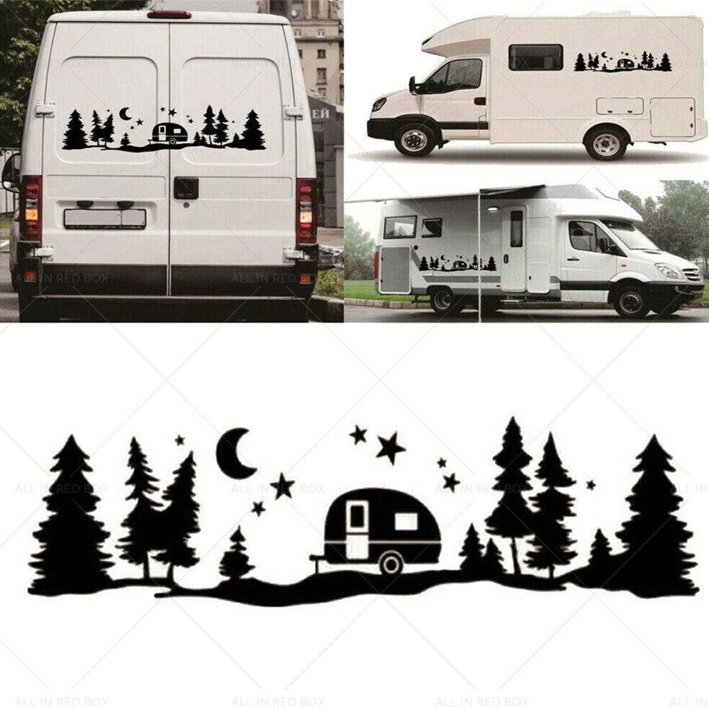 {{ Mountains Adventure Vinyl Decal Sticker Suitable ForCamper Van Motorhome Caravan }} - Buy Car Parts Online at {{ Kaka Auto Parts }}.