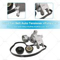 Drive Fan Belt Auto Tensioner Pulley Suitable for Hilux KUN16 KUN26 3. 0L 1KD-FTV