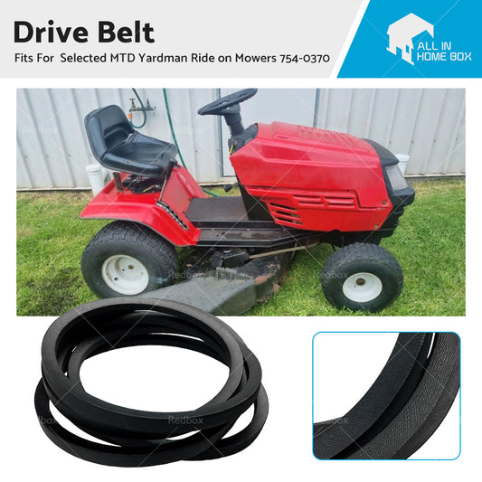 Variable Speed Drive Belt For  Selected MTD Yardman Ride on Mowers 754-0370