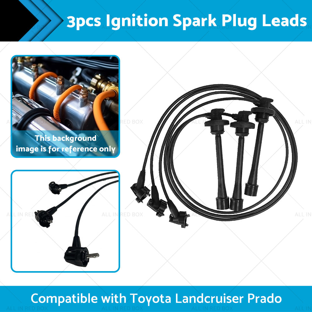 Ignition Spark Plug Leads Suitable for Toyota Landcruiser Prado 3. 4L V6 96-05