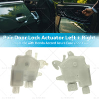 Pair Door Lock Actuator LR Suitable for Honda Accord Acura Euro  non Euro 03-07