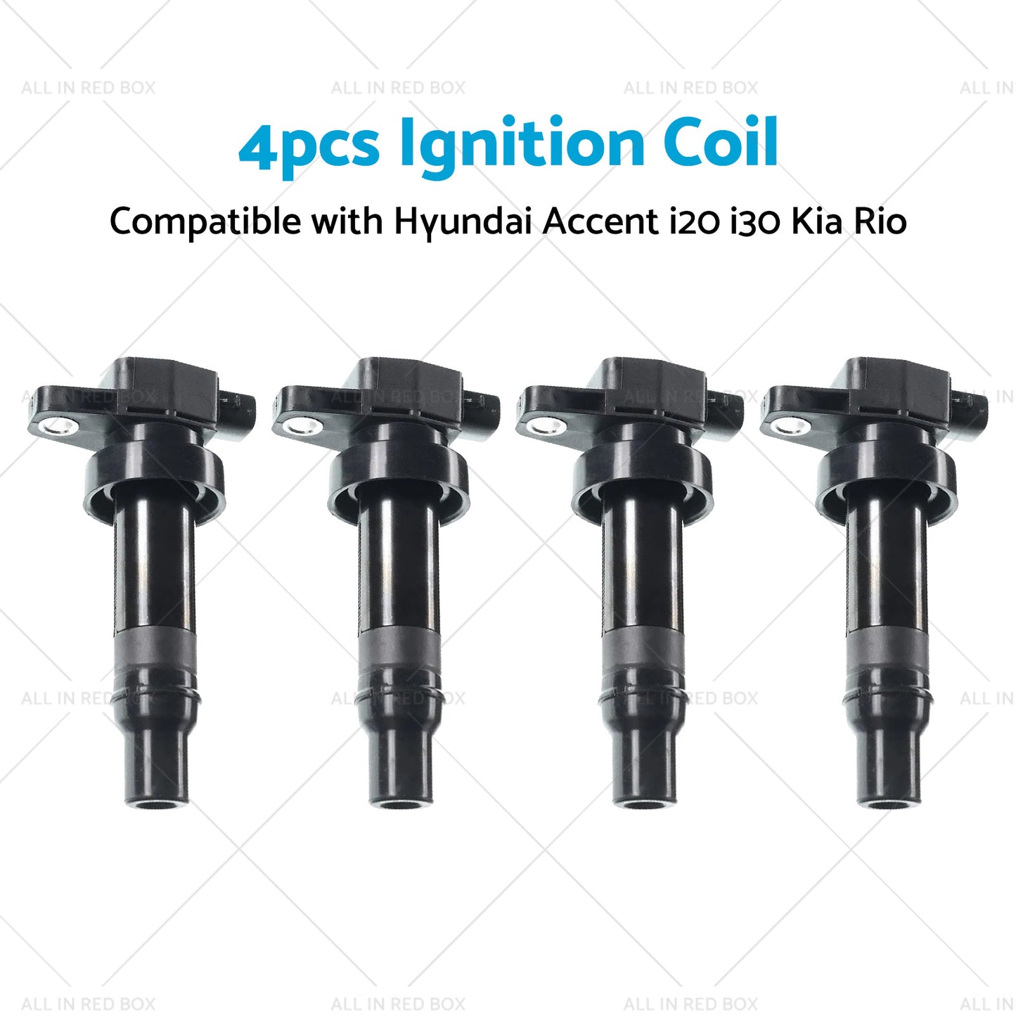 4x Ignition Coil Suitablefor Hyundai Accent i20 i30 Kia Cerato Rio Soul 1. 4 1. 6L