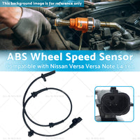 ABS Wheel Speed Sensor Suitable for Nissan Versa Versa Note L4 1.6L Front L or R