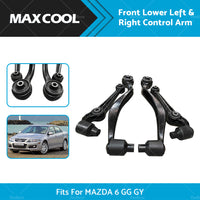 4 PCS Lower Control Arms With Ball Joint Suitable for Mazda 6 GG GY 2002-2007