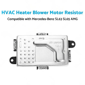 compare product HVAC Heater Blower Motor Resistor Suitable for Mercedes-Benz SL63 SL65 AMG 13-18