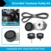 Drive Belt Tensioner Pulley Kit Suitable for Great Wall V200 X200 2. 0L Diesel