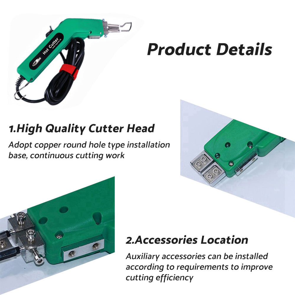 100W HOT KNIFE ROPE CUTTER FOR CUTTING ROPE AND WEBBING MARINE INDUSTRIAL