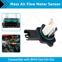 Mass Air Flow Meter Sensor Suitable for BMW E90 E91 E92 523i 525i 323i 325i 520i