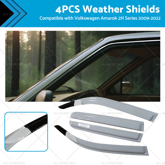 Weathershields Sutiable For Volkswagen Amarok Dual Cab 2009-2022 2H Series