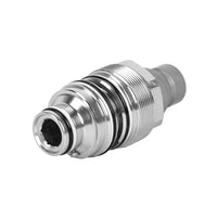 For Bobcat Male Hydraulic Flat Face Quick Coupler 6679837 46mm 1 13 or 16 inch  thread