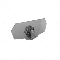 Motorcycle Windshield Clip On Extension Spoiler Wind Deflector Windscreen Smoke
