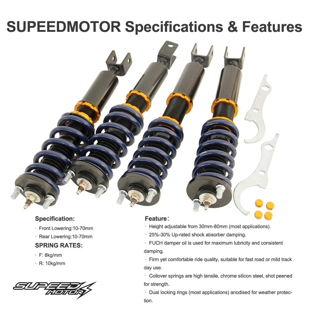 36 Ways Shock Absorbe Coil Suspension Suitable For Honda S2000 Roadster AP 00-09