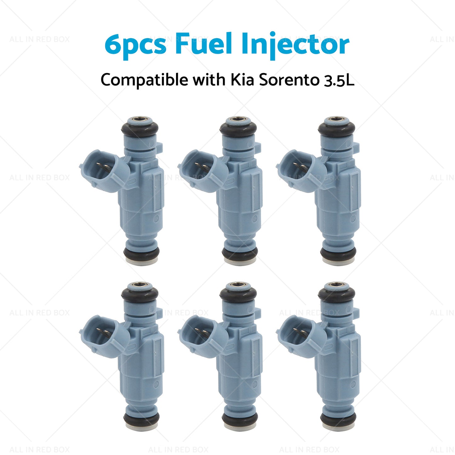 6pcs Fuel Injectors 35310-38010 Suitable for Kia Sorento 3. 5L 03-05 9260930003