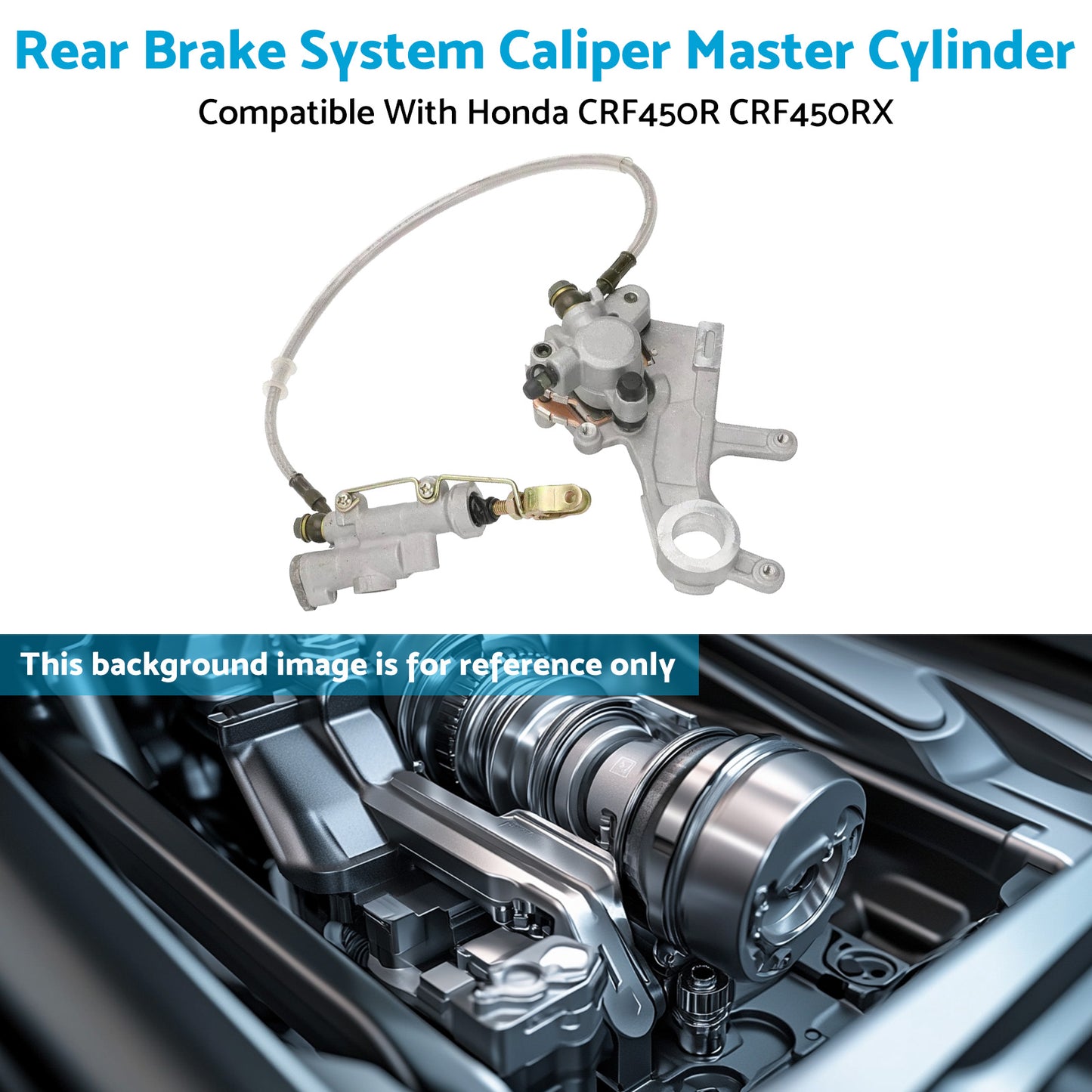 {{ Rear Brake System Caliper Master Cylinder Suitable For Honda CRF450R CRF450RX }} - Buy Car Parts Online at {{ Kaka Auto Parts }}.