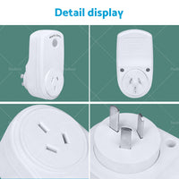 1 or 5 Pack Home Wireless Power Switch Mains Sockets  and  Remote Controllers AU Plug