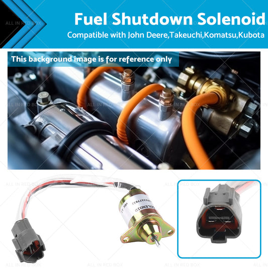 Fuel Shut Off Shutdown Solenoid Suitable For John Deere John Deere 119233-77932