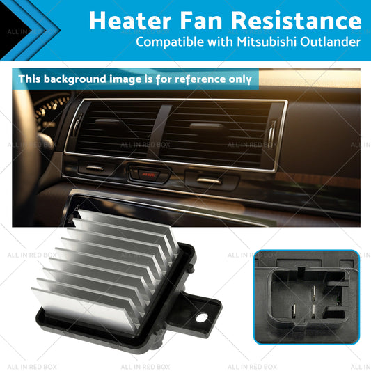 Heater Fan Resistance Suitable for Mitsubishi Outlander Pajero Sport L200 10 -