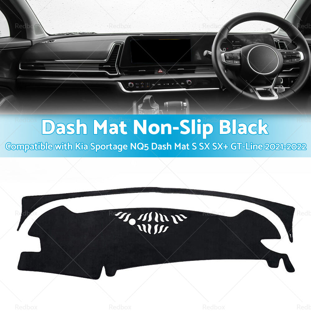 Non-Slip Dash Mat Suitable For Kia Sportage NQ5 Dash Mat S SX SX+ GT-Line 21-22