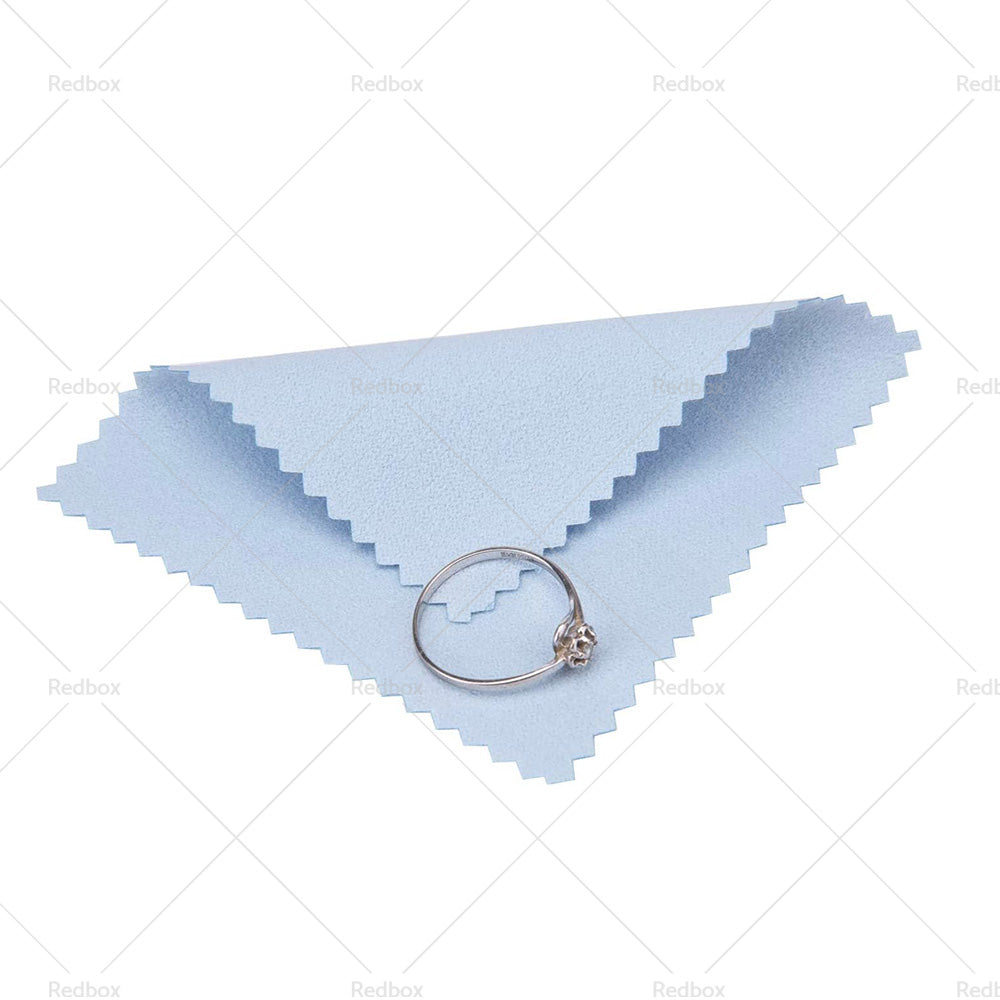 250PCS Jewelry Cleaning Cloth Wrapped For Silver Gold Brass Coin Ring