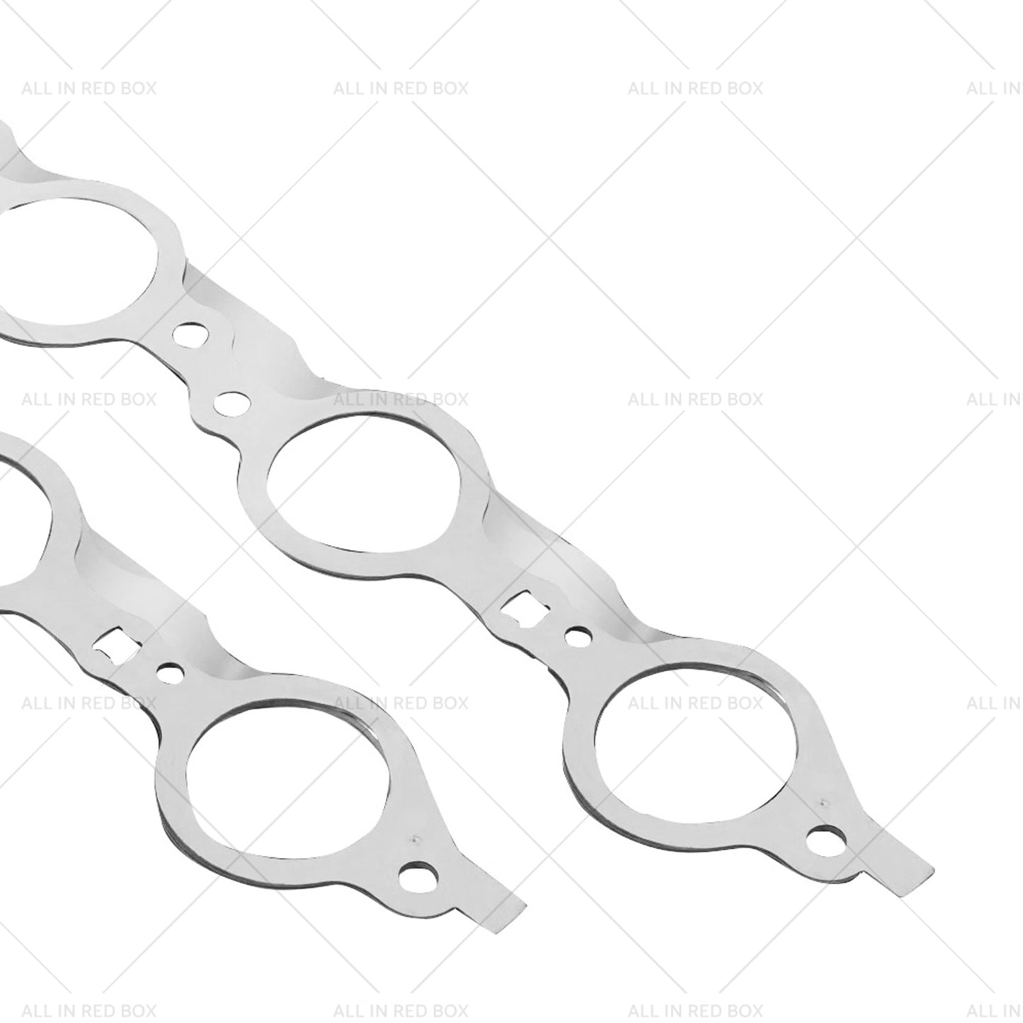 2PCS Exhaust Manifold Gasket Multi-Layer Steel Header Suitable For LS1 LS3 LSX