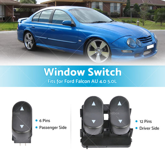 Set of DoubleSingle Button Power Window Switches For Ford Falcon AU 1998-2002