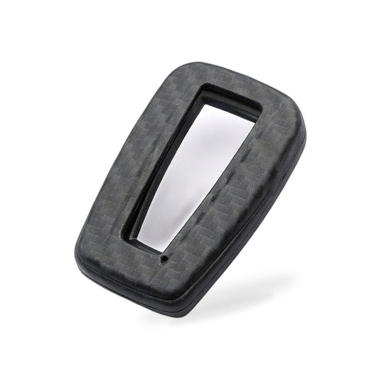 Carbon Fiber Silicone Key Fob Cover Suitable for Toyota Camry Corolla RAV4 Yaris