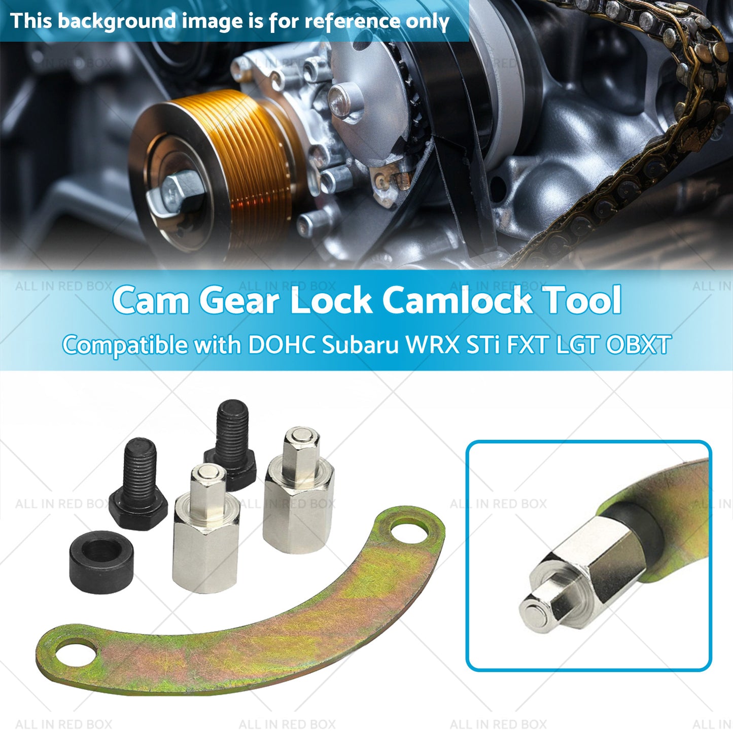 Cam Gear Lock Camlock Tool Suitable for DOHC Subaru WRX STi FXT LGT OBXT 2. 0L