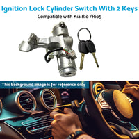 {{ Suitable For Kia Rio 06-09 Ignition Lock Cylinder Switch With 2 Keys 819001GB00 }} - Buy Car Parts Online at {{ Kaka Auto Parts }}.