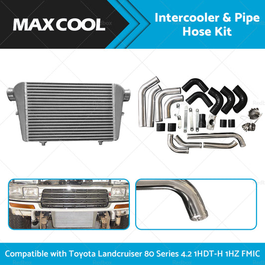 Intercooler Kit Suitable For Toyota Landcruiser 80 Series 4. 2 1HDT-H 1HZ FMIC