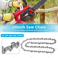 Tungsten Carbide Saw Chain 20 inch 3 or 8. 058 72DL for Stihl Magnum MS 291 066 661