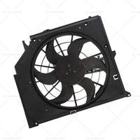 {{ Radiator Cooling Fan Suitable for BMW E46 with control mod and brush motor }} - Buy Car Parts Online at {{ Kaka Auto Parts }}.