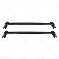 Pair Suitable For Honda CRV 2002-2006 Cross Bar Roof Rack Black