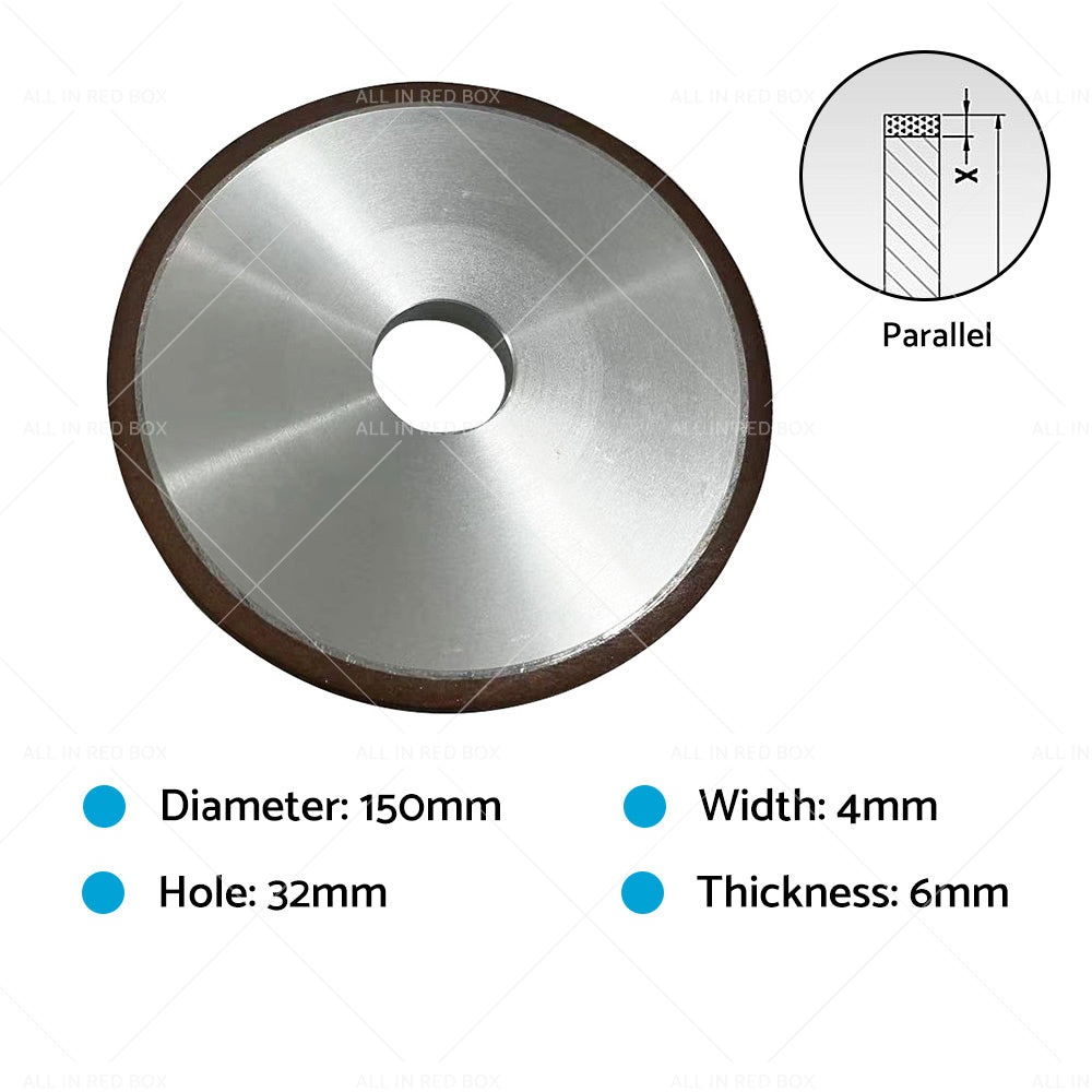 150mm Diamond Wheel Disc Suitable For Chainsaw Sharpener 3/8lp 325 3/8 404 Carbide chain