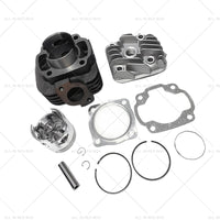 47mm Big Bore Head Cylinder Piston Kit Suitable for Yamaha Clone Jog50 to 70CC