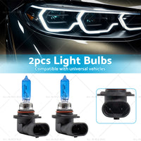 2PCS HB3 9005 100W 12V Xenon White 6000K Light Car Headlight Lamp Globes Bulbs