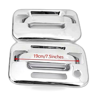 compare product Door Handle Cover Trim Suitable for Ford F-150 Raptor 2009-2015 Chrome Outer