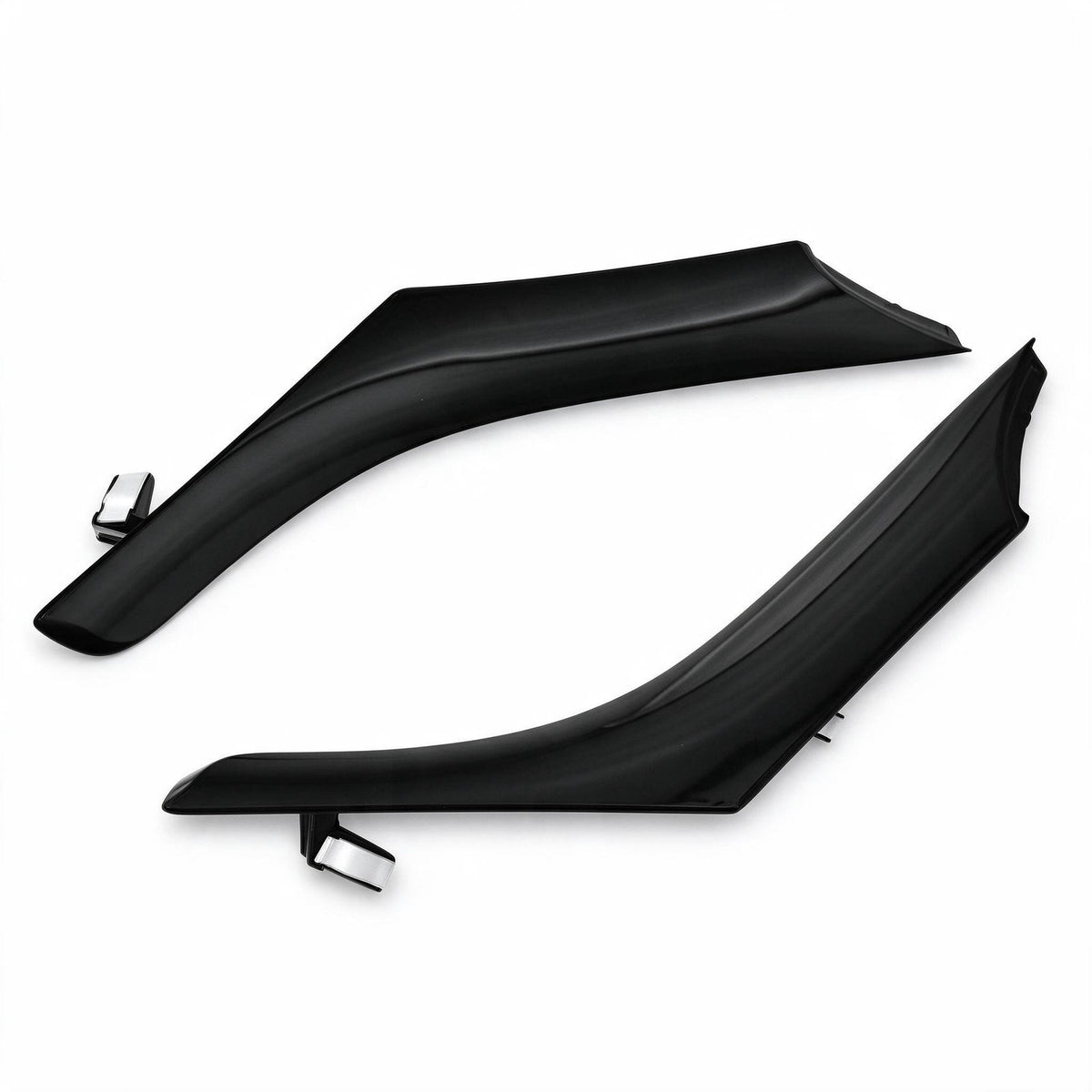 Center Console Trim Gloss Black Set Suitable for Mercedes-Benz C-Class W204 - ZT2