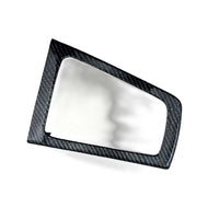 Shift Lever Trim Suitable for Ford Focus 2012-2018 MT Silver Gray Carbon Fiber - BD1