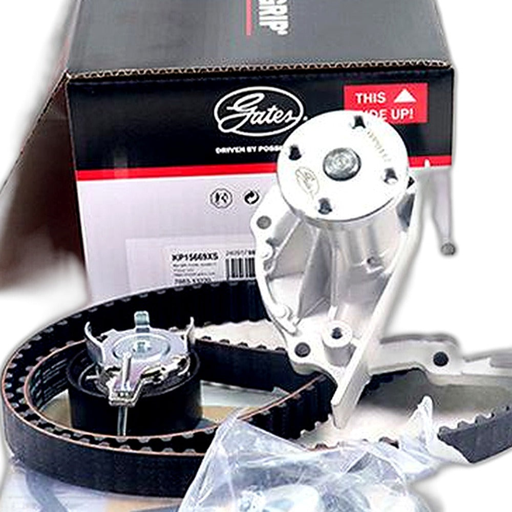 Timing Belt Kit with Water Pump Suitable for Ford Fiesta Focus C-Max 1.4L 1.6L - XQ1